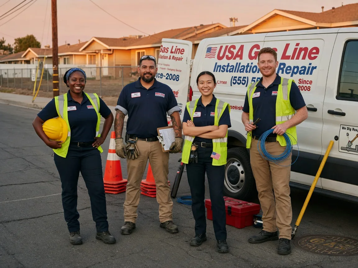 Gas Line Installation company in Napa, CA